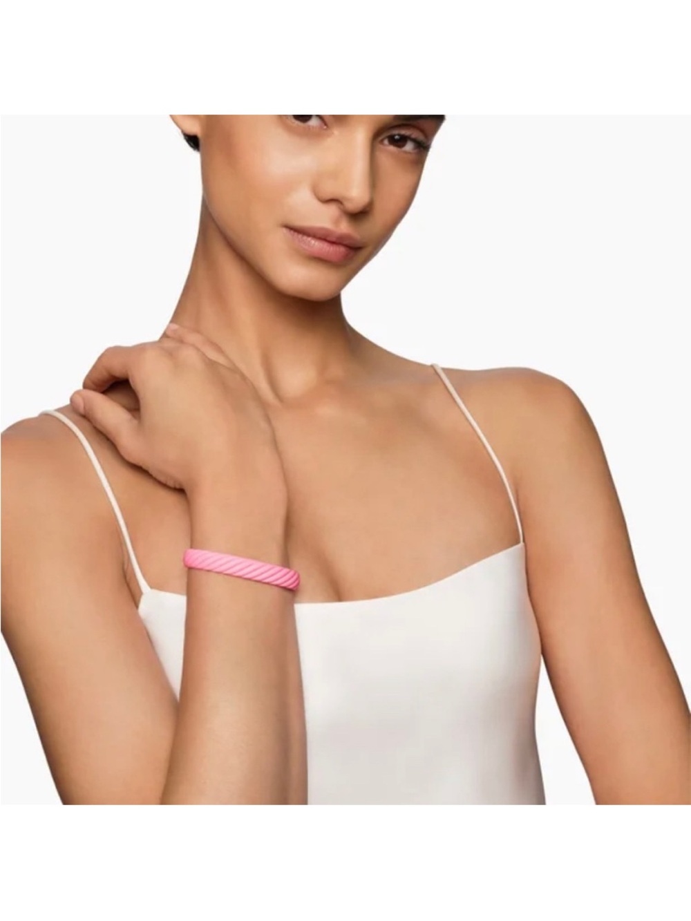 David Yurman Pink Rubber Bracelet.NEW.